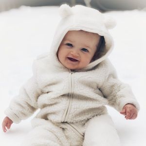 Baby snow onesie